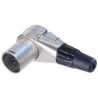 Fiche XLR mâle coudée 7 points