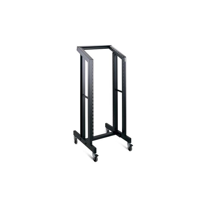 STAND FOR TUBULAR RACK 25U, WITH 4 WHEELS