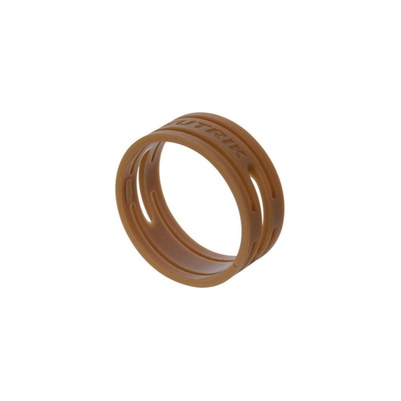 BOX OF 100 BROWN CABLE CLAMPS