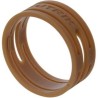 BOX OF 100 BROWN CABLE CLAMPS