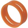 BOX OF 100 ORANGE CABLE CLAMPS 
