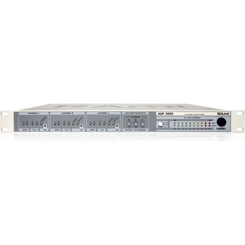 3 STEREO CHANNELS ATTENUATOR (AUTOFADE)