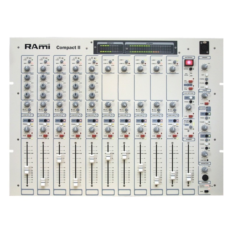 Console de diffusion et production