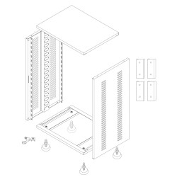 WALL RACK 19’’ - 36U - DEPTH 640mm