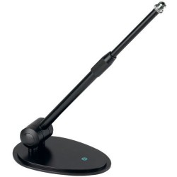 Pied de micro de table télescopique 340-610mm - inclinable 180°