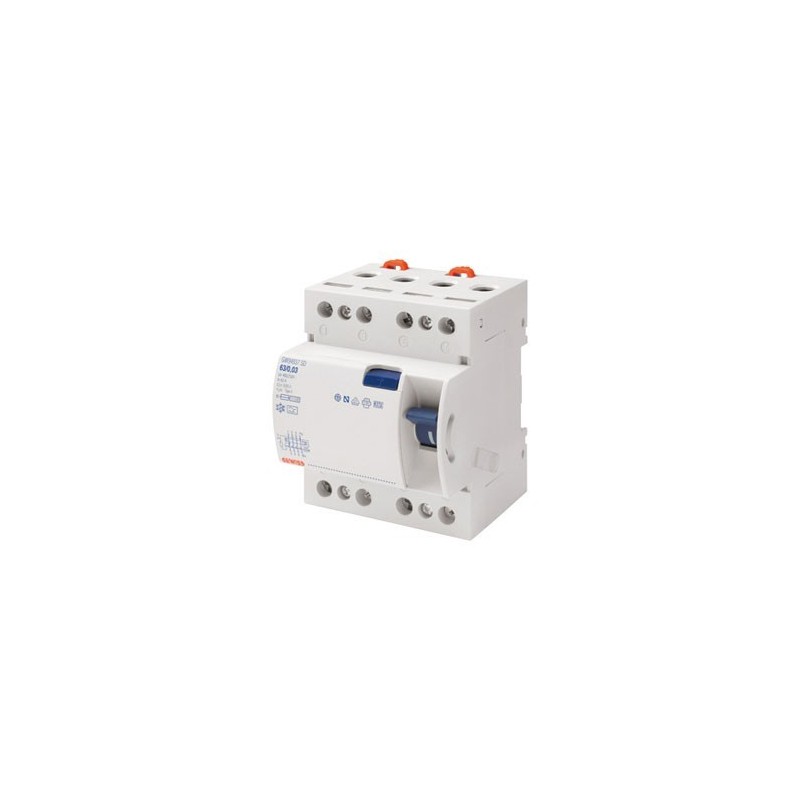 Interrupteur différentiel 4 pôles 300mA - 100A