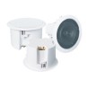Haut parleur de plafond clos 20W 100V 2 voies