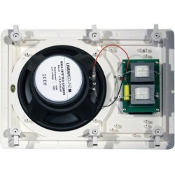 Enceinte de sonorisation murale blanche 40W 100V