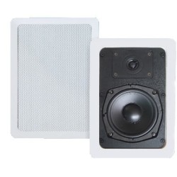 Enceinte de sonorisation murale blanche 40W 100V